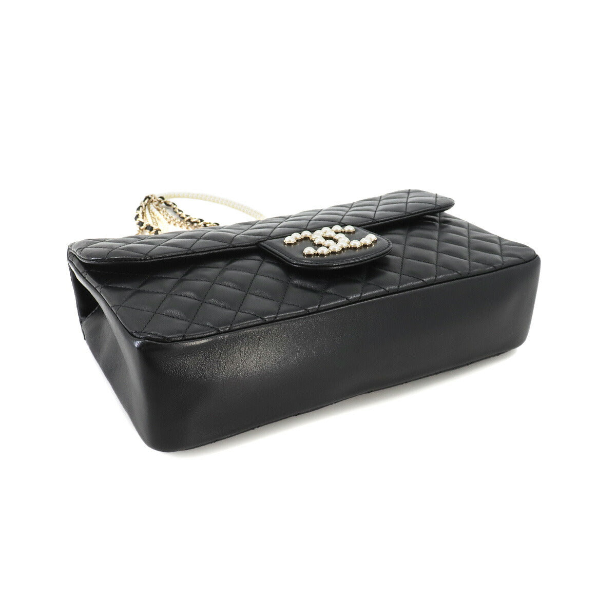 Matelasse Westminster Pearl motif Chain Shoulder Bag A39011