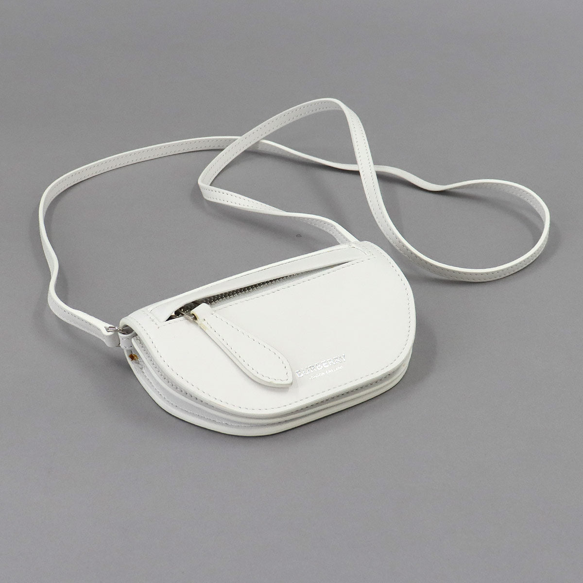 Mini Olympia Micro Shoulder Bag Leather White 8040736 Purse