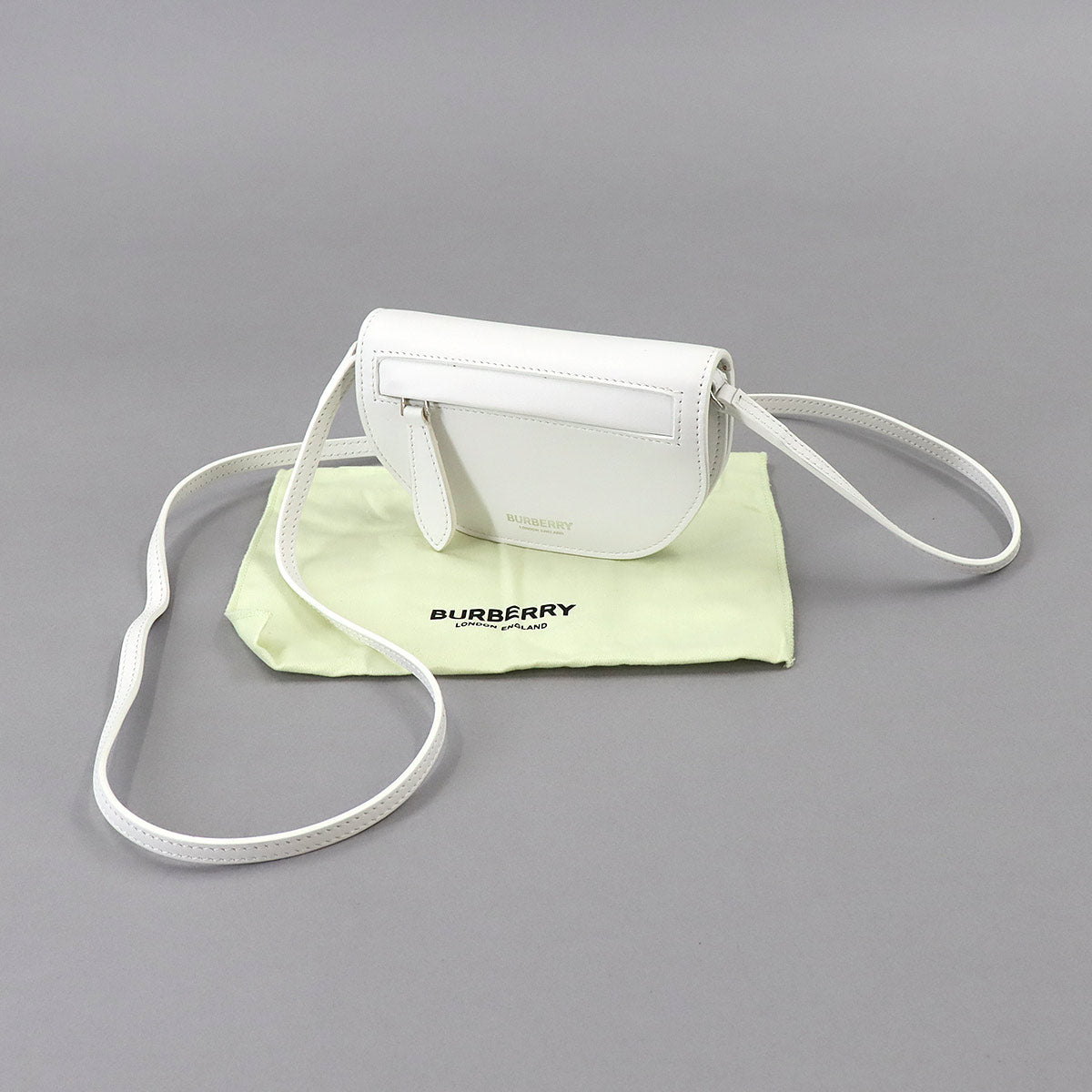 Mini Olympia Micro Shoulder Bag Leather White 8040736 Purse