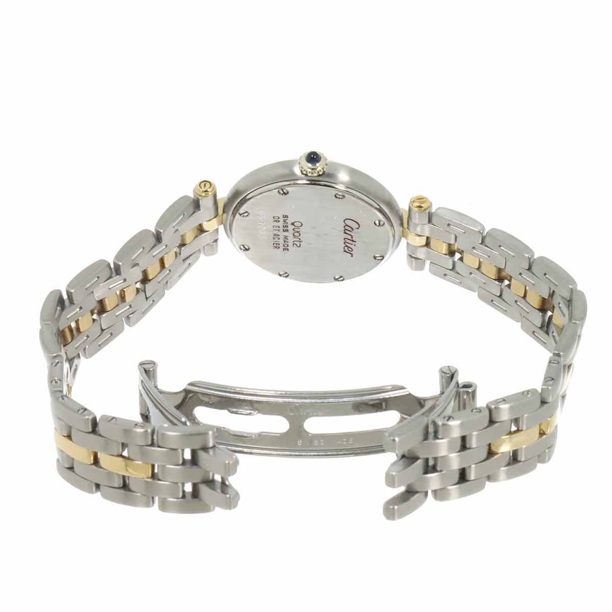 Panthere Vendome One Row SM YG Quartz Cream Dial Ladies