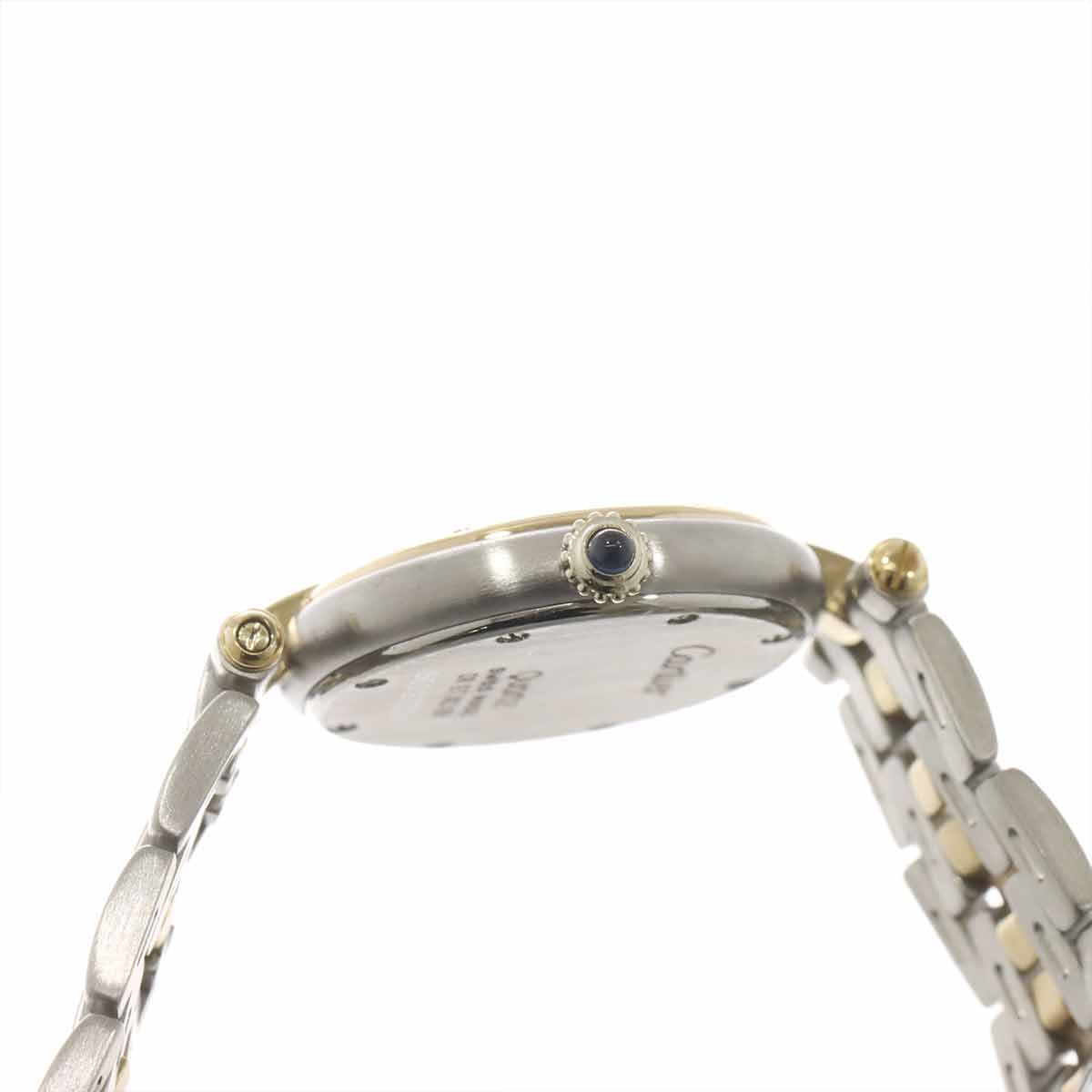 Panthere Vendome One Row SM YG Quartz Cream Dial Ladies
