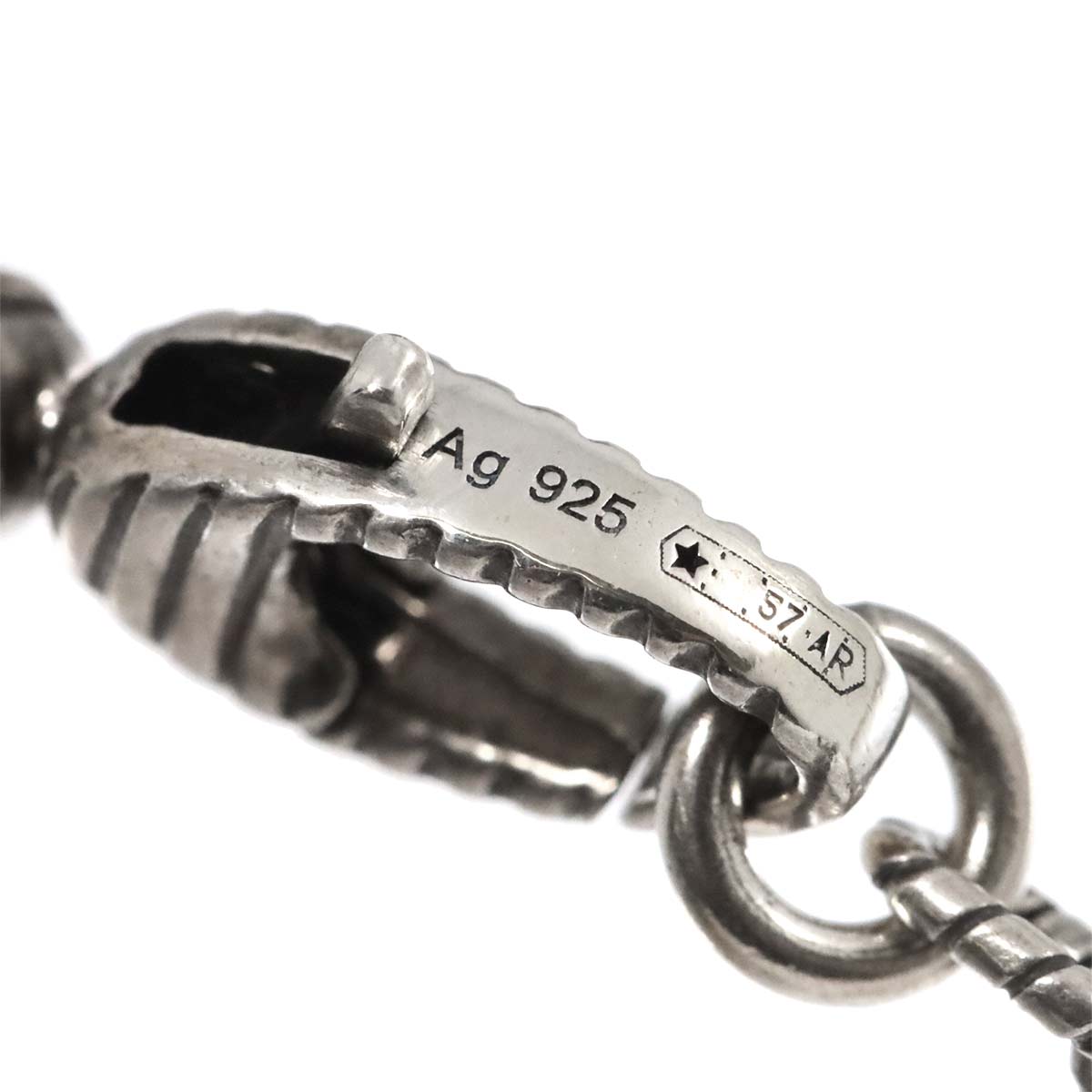 GUCCI Interlocking Necklace SV Silver 925