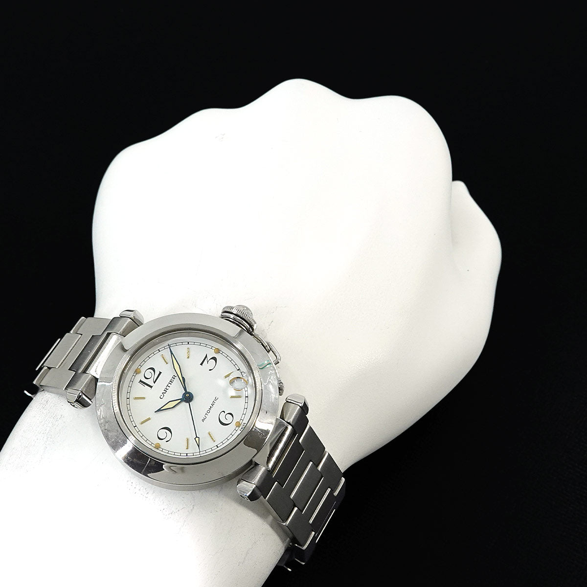 Pasha C W31015M7 Date Automatic White Dial Boys Wrist Watch