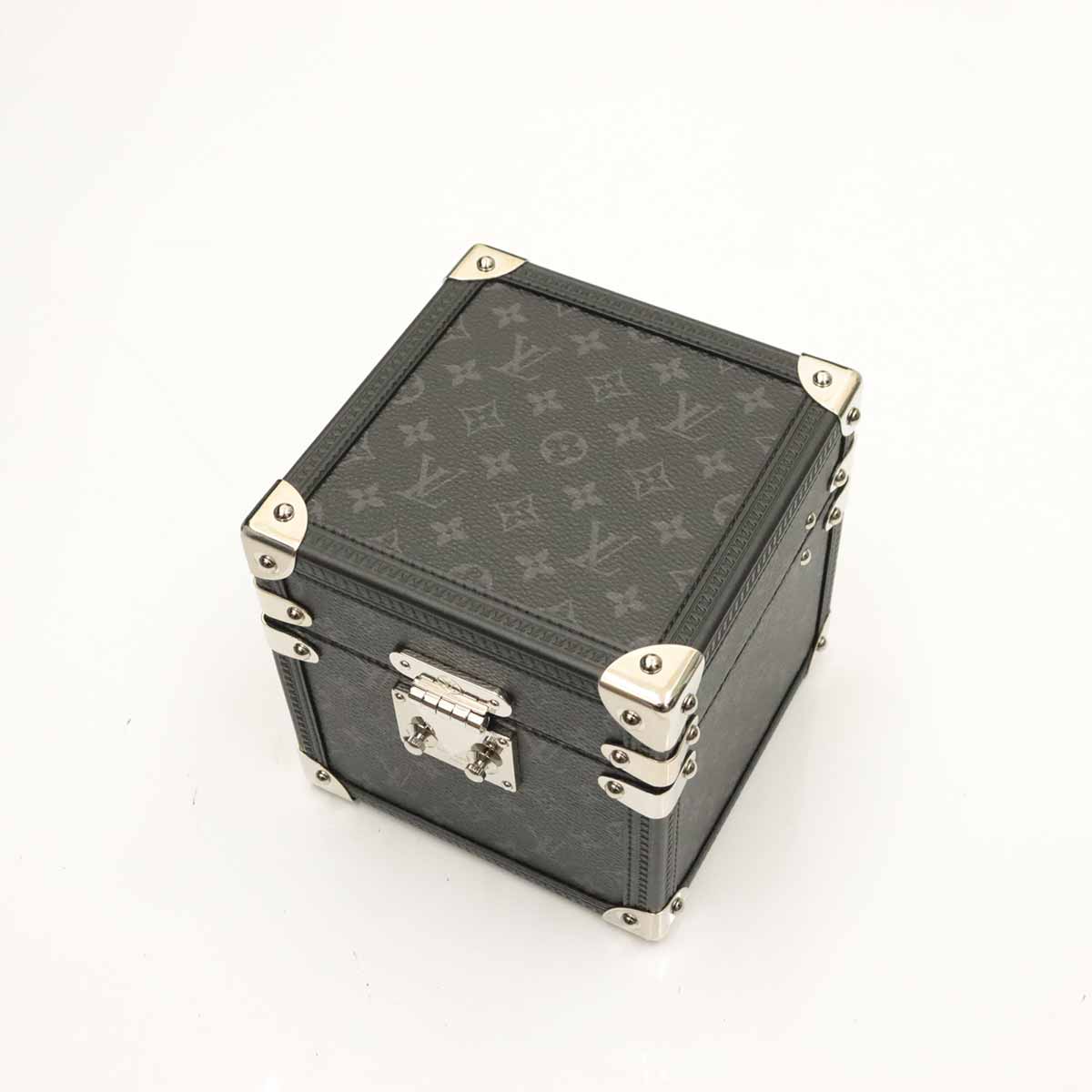 Tambour Table Clock GMT Quartz Mens