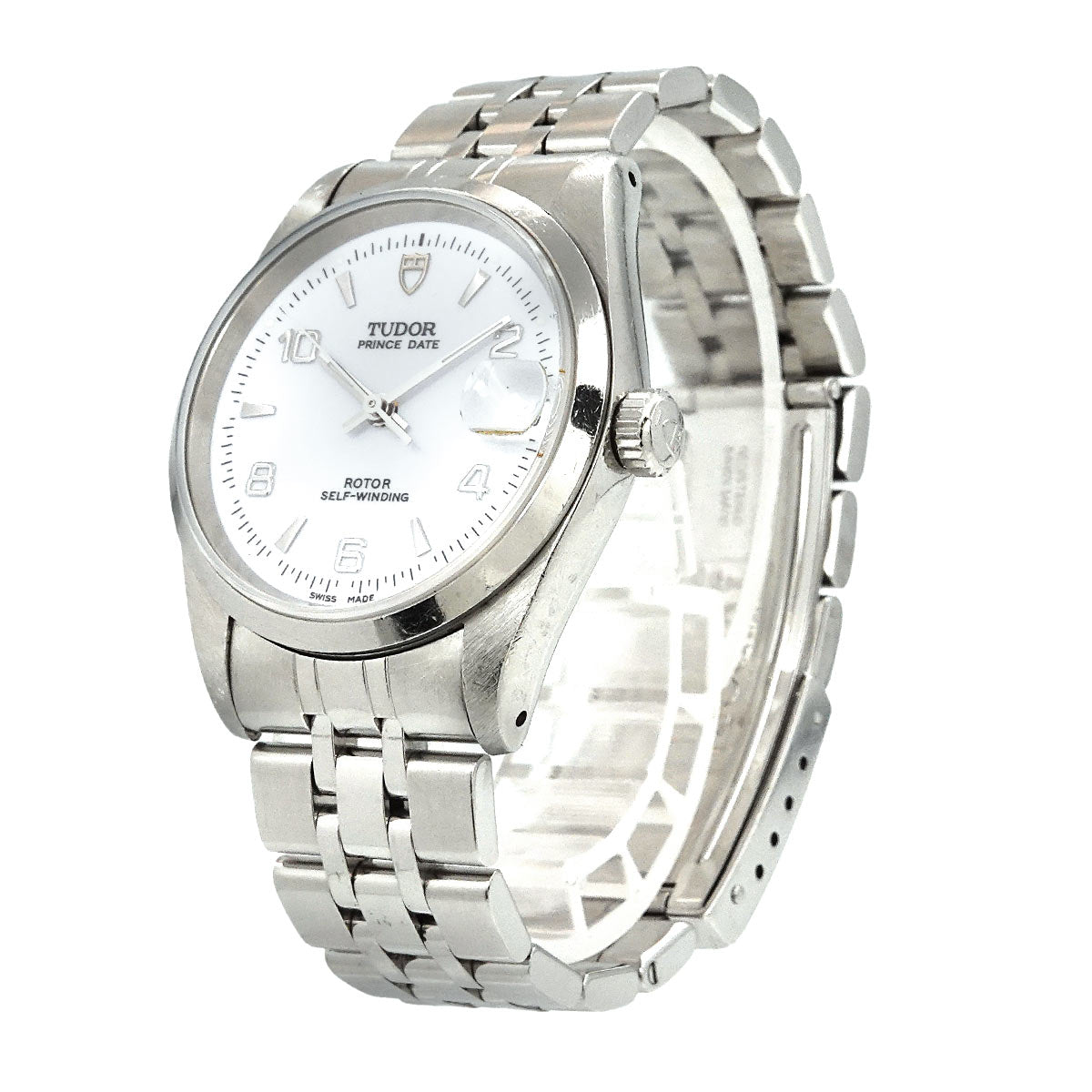 Prince Date 72000 Automatic White Dial Boys Watch