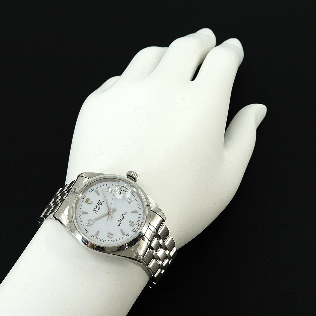 Prince Date 72000 Automatic White Dial Boys Watch