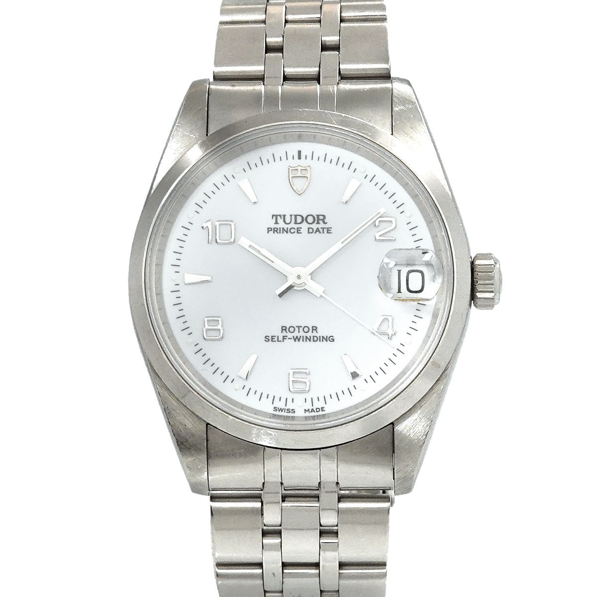 Prince Date 72000 Automatic White Dial Boys Watch