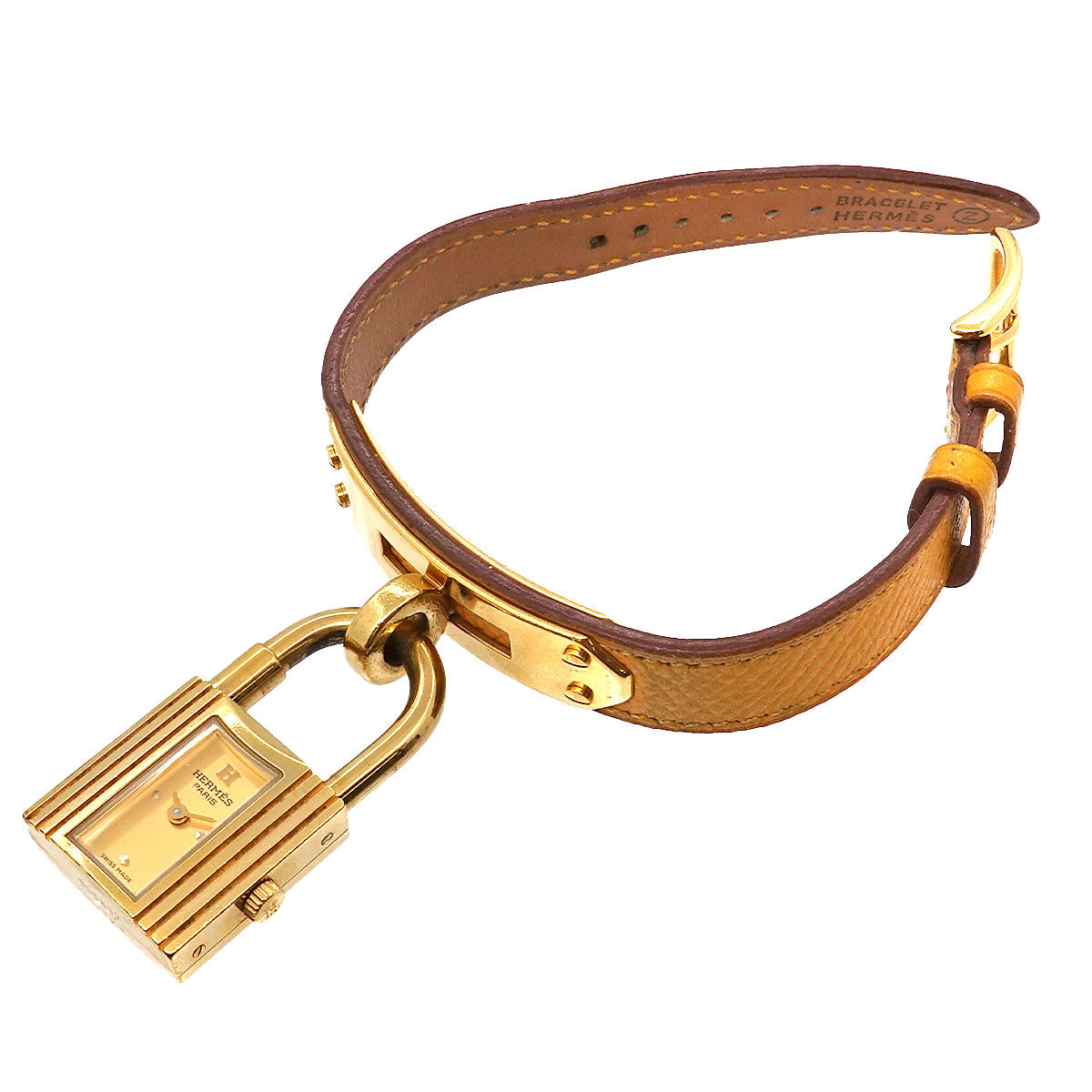 Kelly Watches Quartz Gold Dial Vintage Cadena Ladies Watch