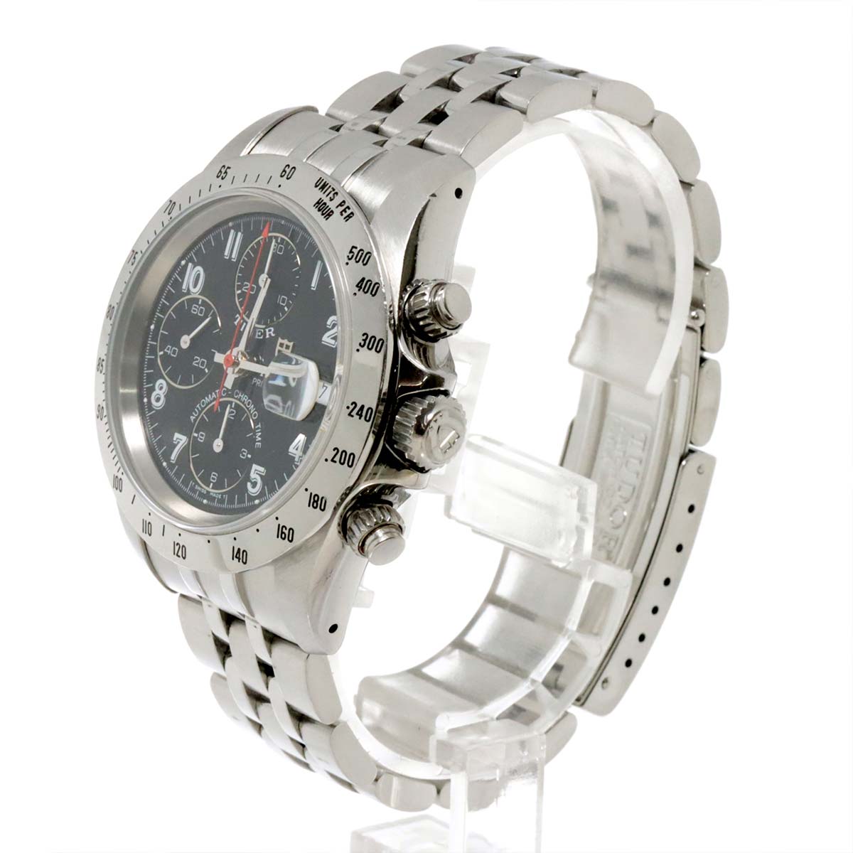 Chrono Time Prince Date 79280 Date Automatic Black Dial Mens