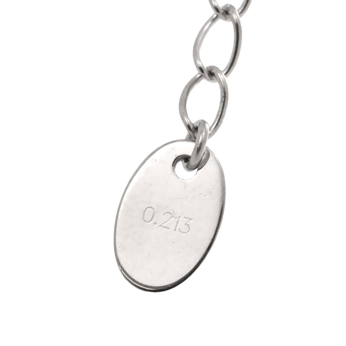 Diamond 0.213ct Necklace Pt Prarinum