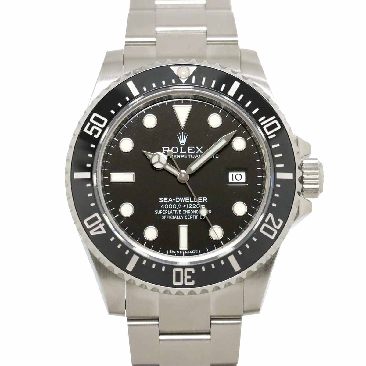 Sea-Dweller 4000 116600 Random Roulette Date Black Dial Mens