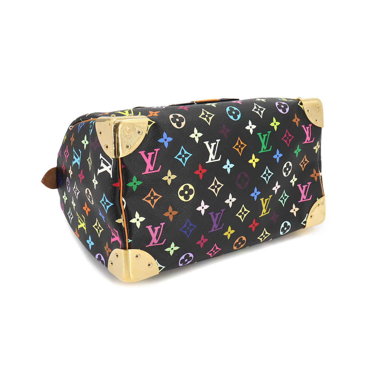Monogram Multicolor Speedy 30 Hand Bag M92642 Noir 90256269