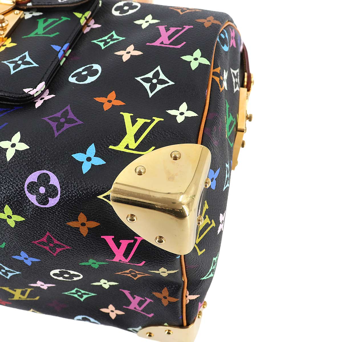 Monogram Multicolor Speedy 30 Hand Bag M92642 Noir 90256269