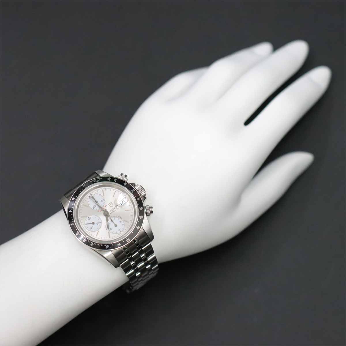 Chrono Time 79260 Chronograph Date Automatic Silver Dial