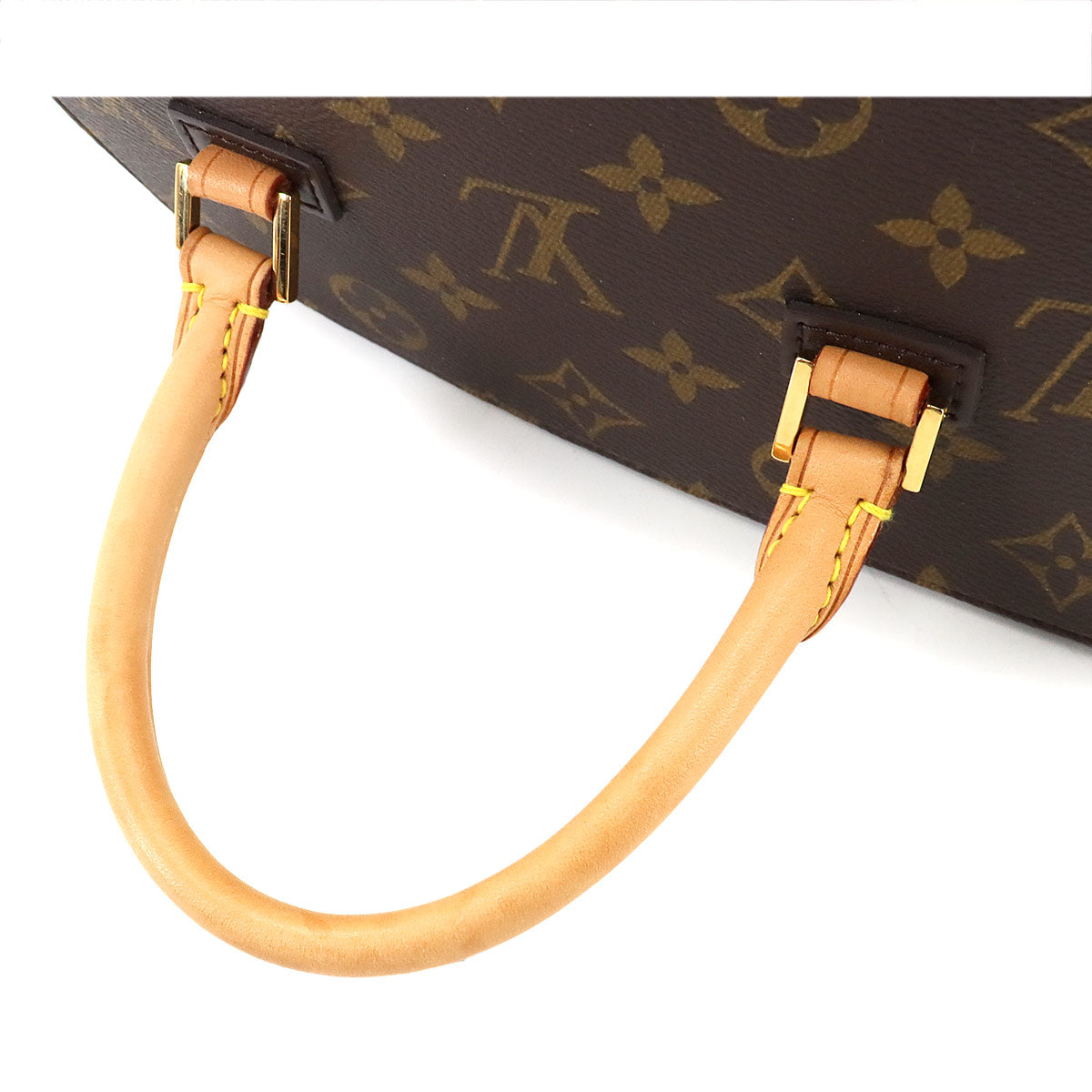 Monogram Twisted Box 2way Hand Shoulder Bag M40275 Brown 90256818