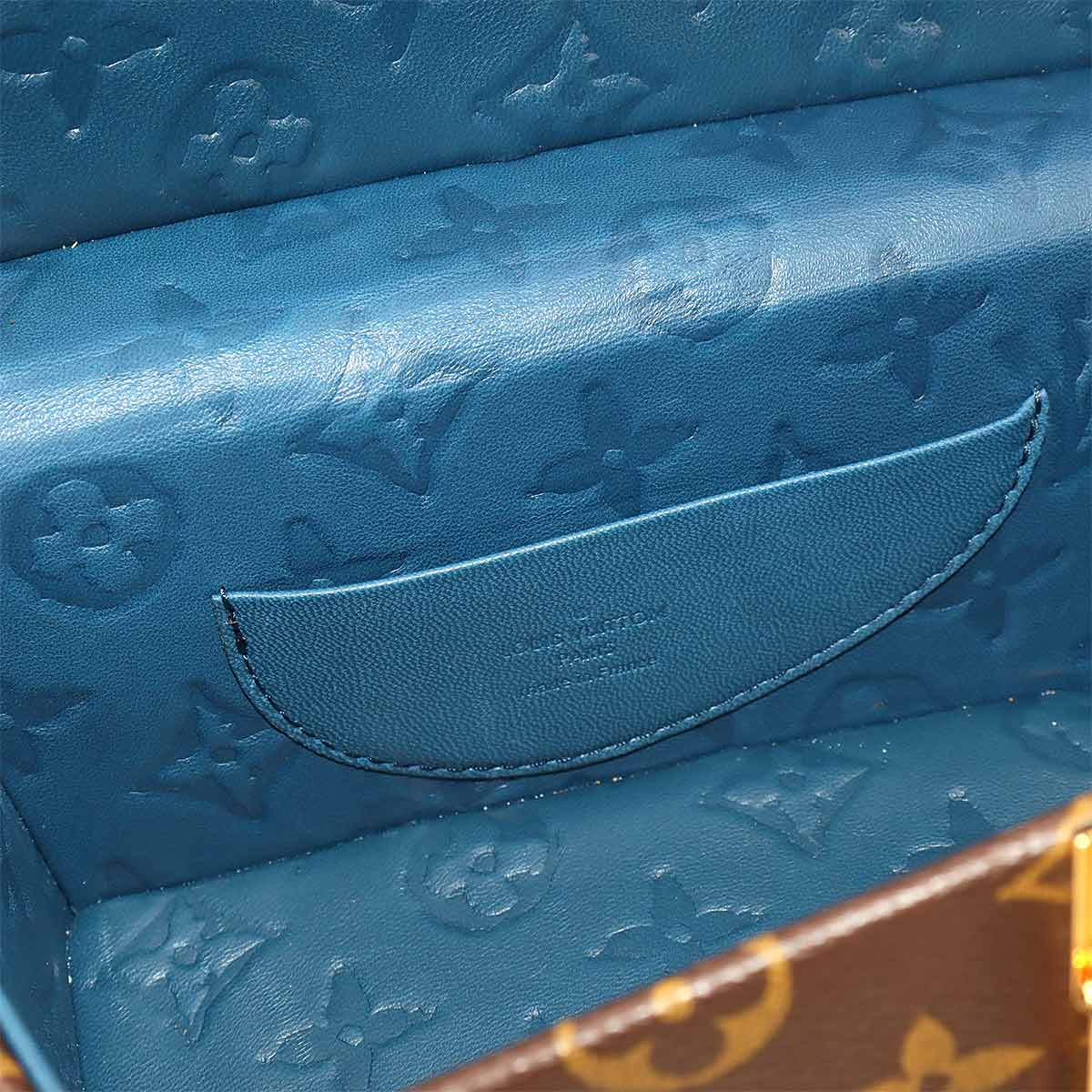 Monogram Twisted Box 2way Hand Shoulder Bag M40275 Brown 90256818