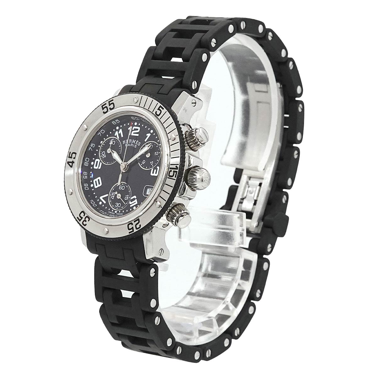 Clipper Diver CL2.315 Quartz Black Dial Ladies Watch