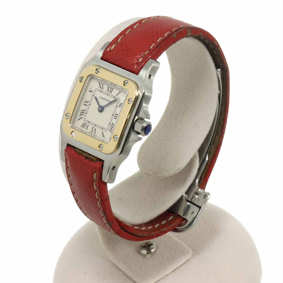 Santos Galbee YG Cream Dial Ladies Watch