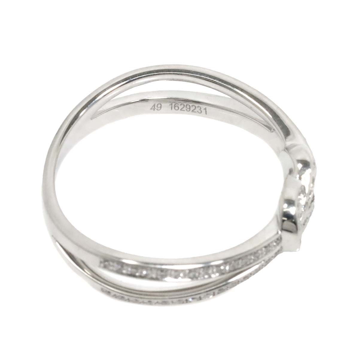 FRED Chance Infinie Small Diamond Ring 18K WG Size49 4.75-5(US)
