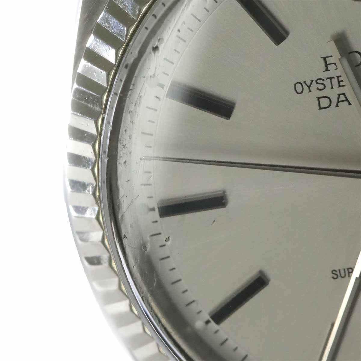 Datejust 1601 Vintage Serial 2 Silver Dial Mens Watch
