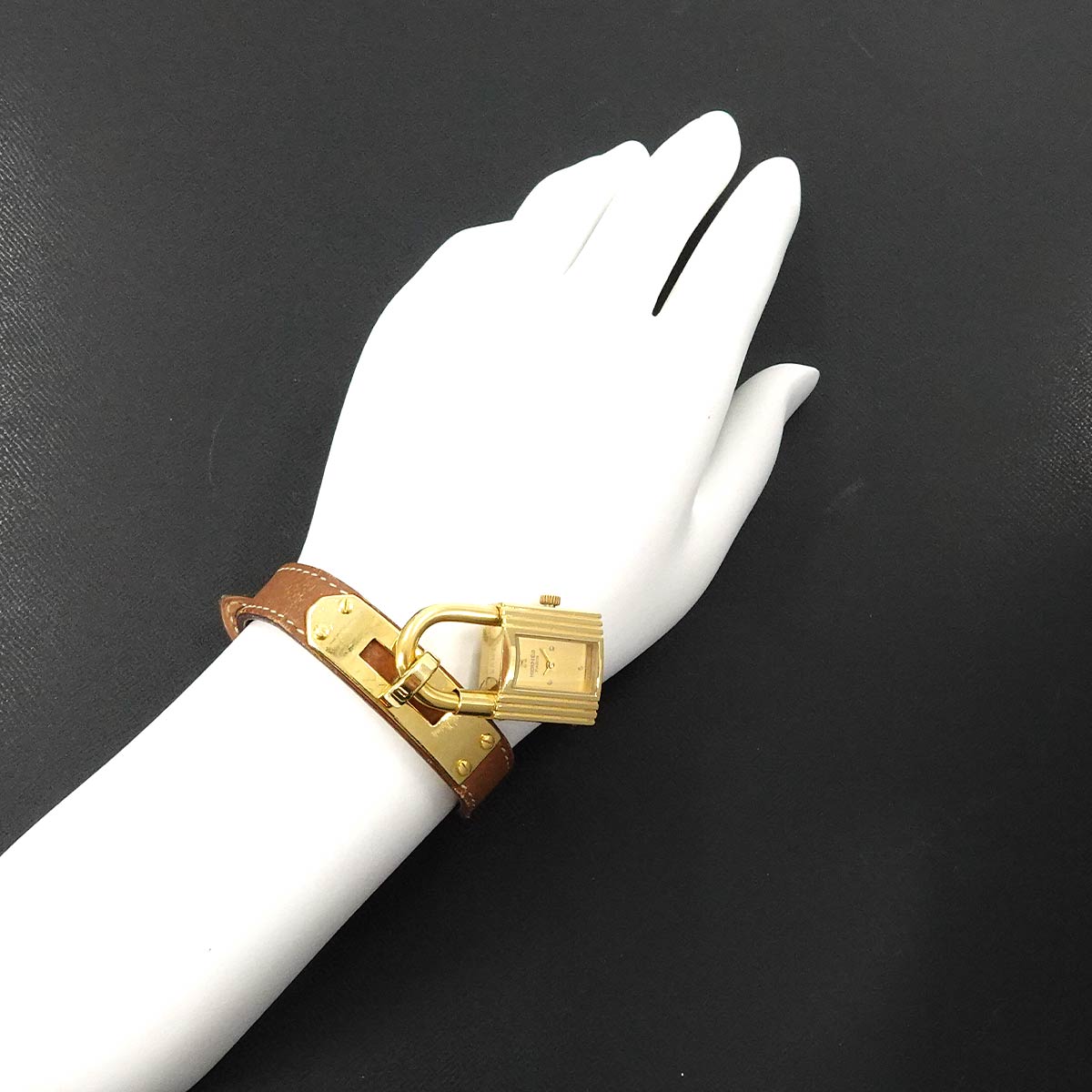 Kelly Watches Quartz Gold Dial Vintage Cadena Ladies Watch