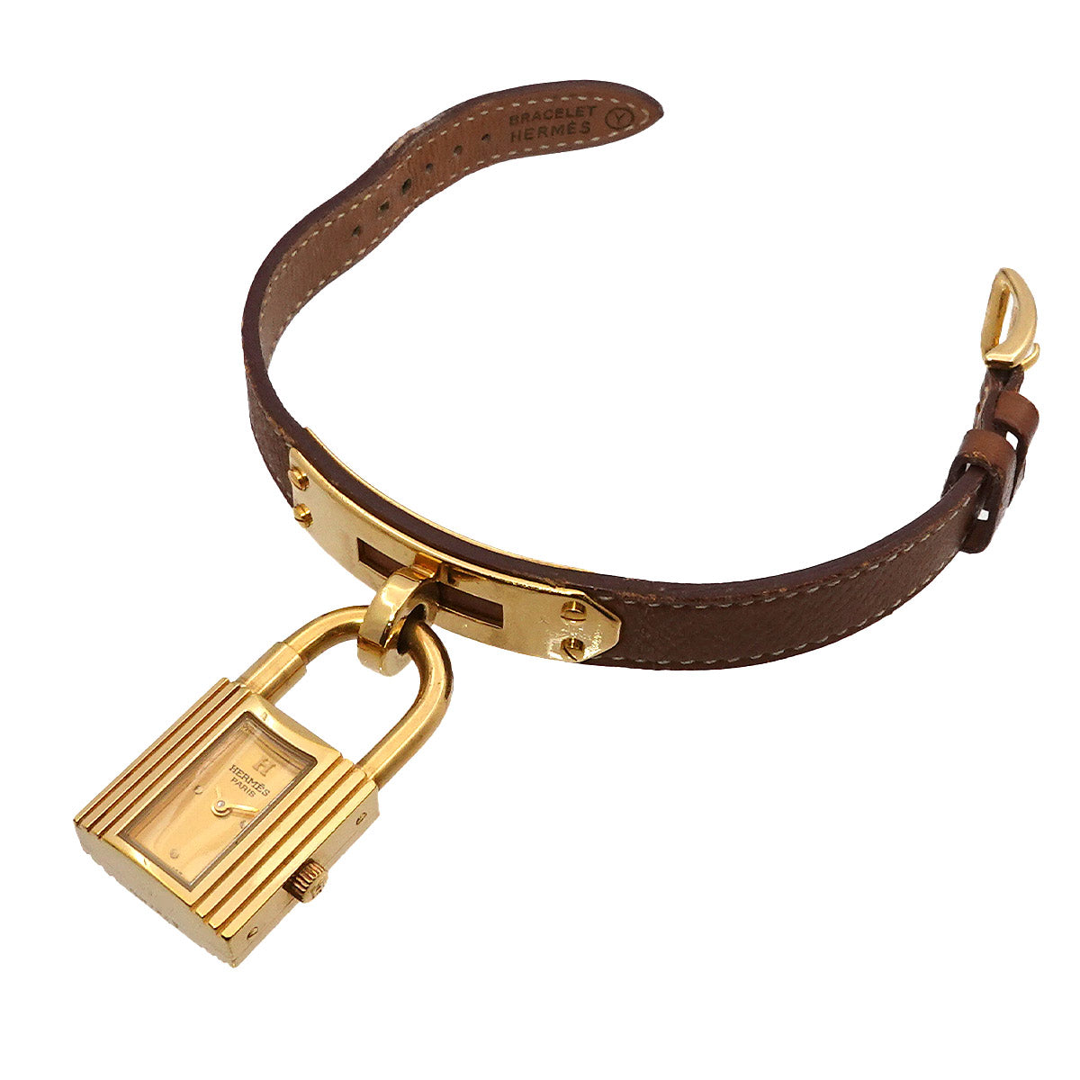 Kelly Watches Quartz Gold Dial Vintage Cadena Ladies Watch