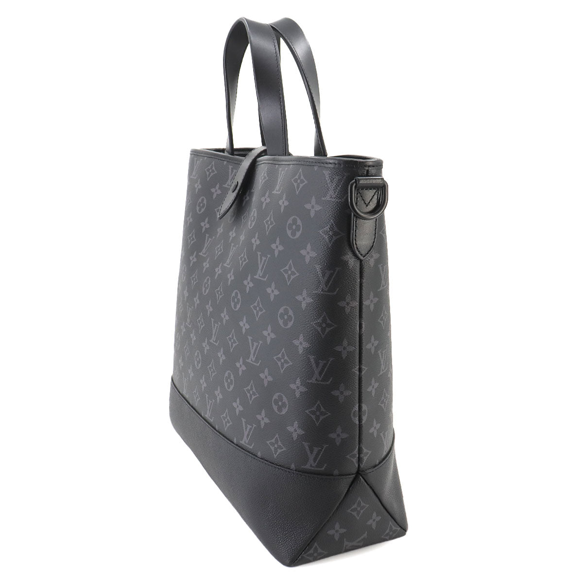 Monogram Eclipse Saumur Tote 2way Bag Black M45914