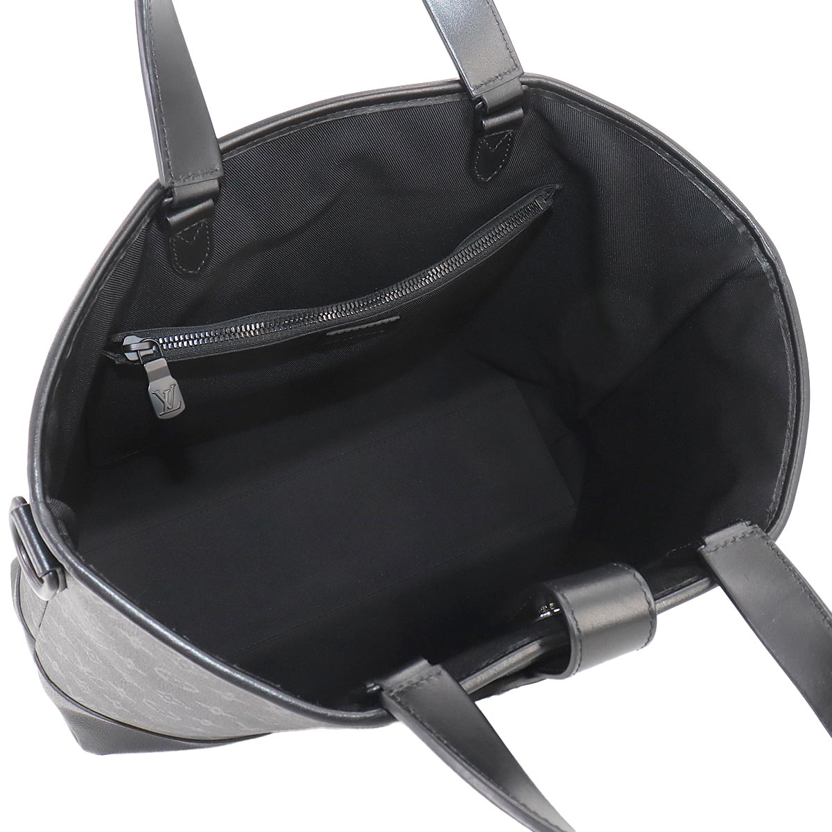 Monogram Eclipse Saumur Tote 2way Bag Black M45914