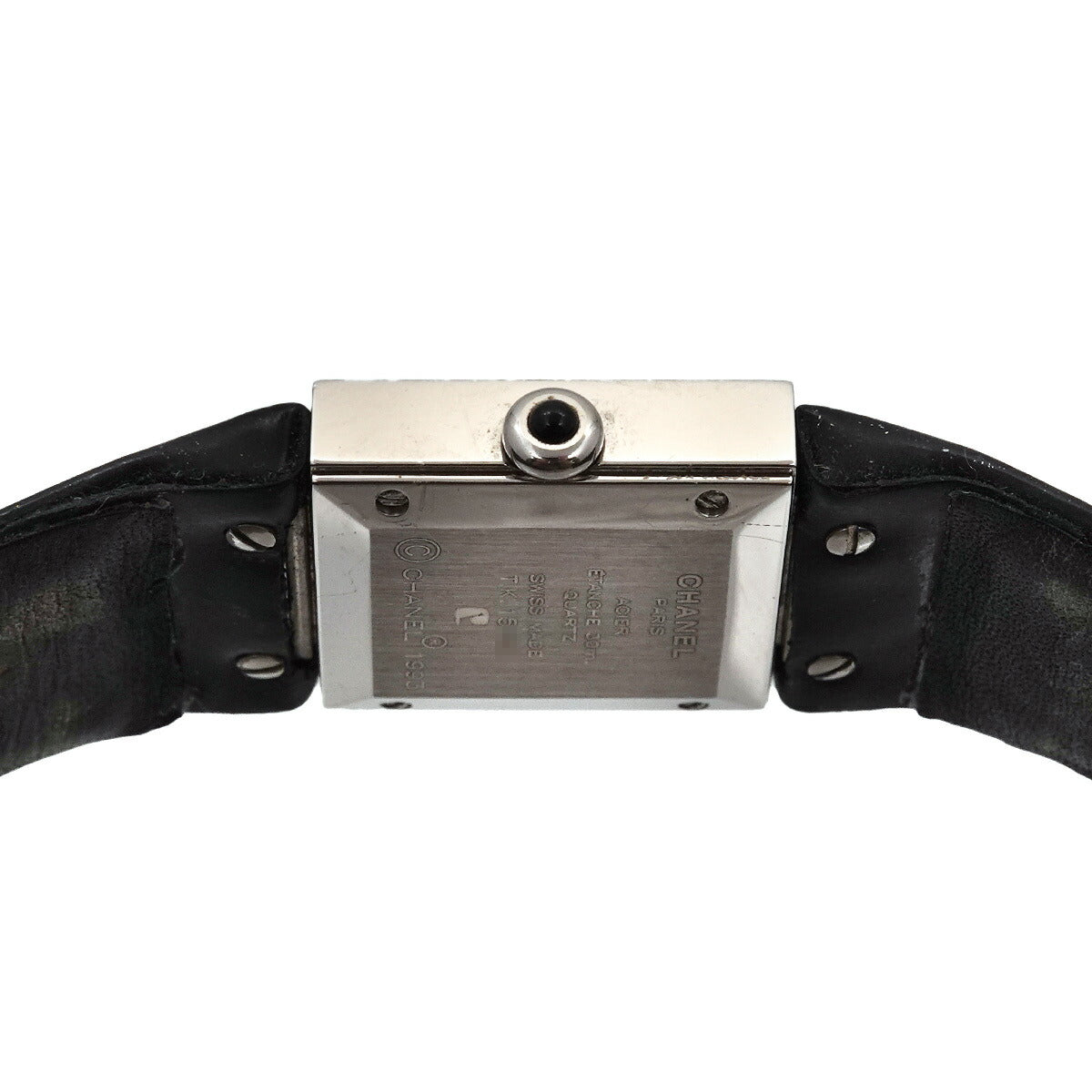 Matelasse H0116 Quartz Black Dial Ladies Vintage Watch