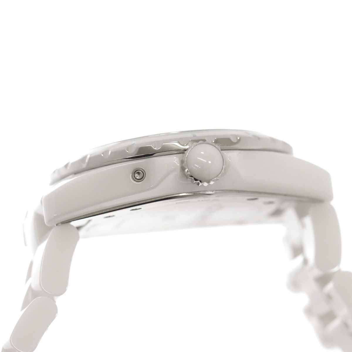 J12 Phase De Lune H3404 Moon Phase 38mm White Ceramic