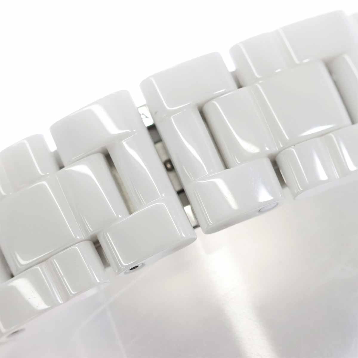 J12 Phase De Lune H3404 Moon Phase 38mm White Ceramic