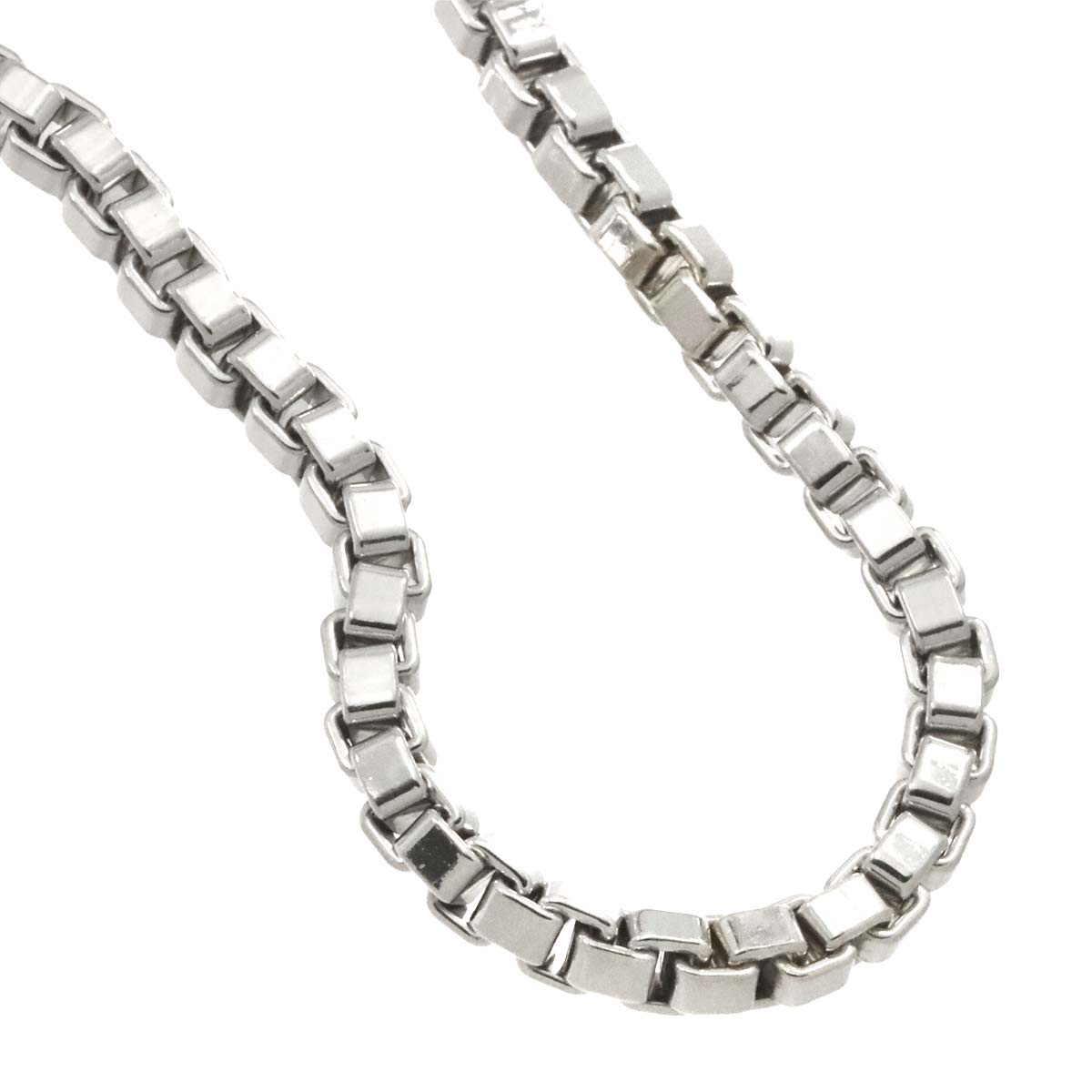 Venetian Chain Long Necklace SV Silver 925