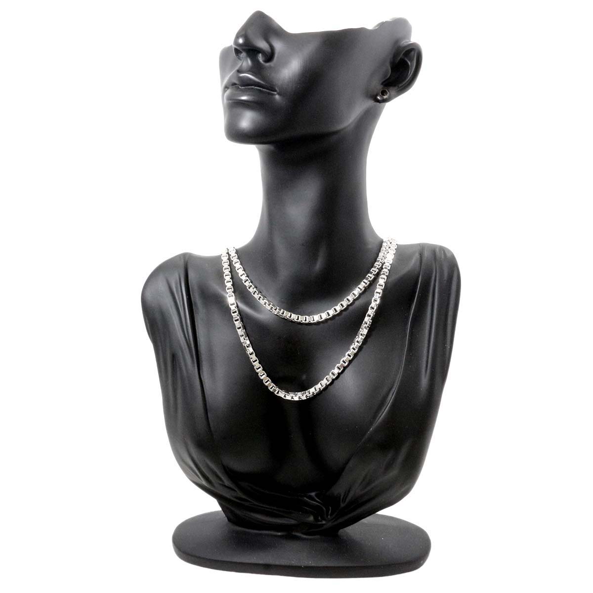 Venetian Chain Long Necklace SV Silver 925