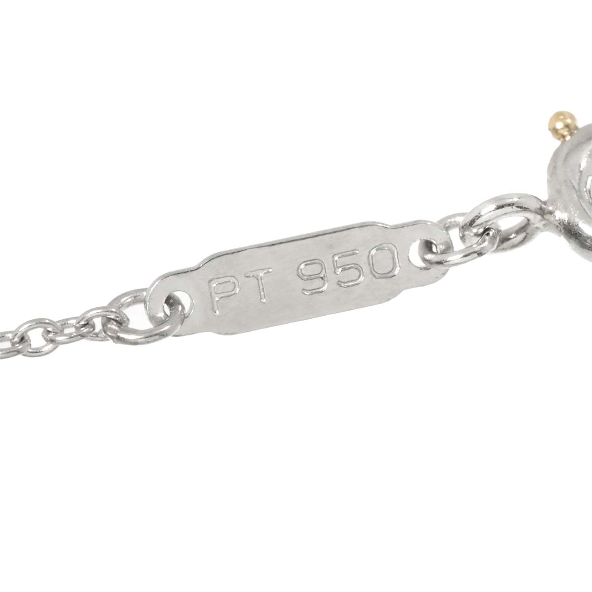 Heart Diamond Necklace Platinum