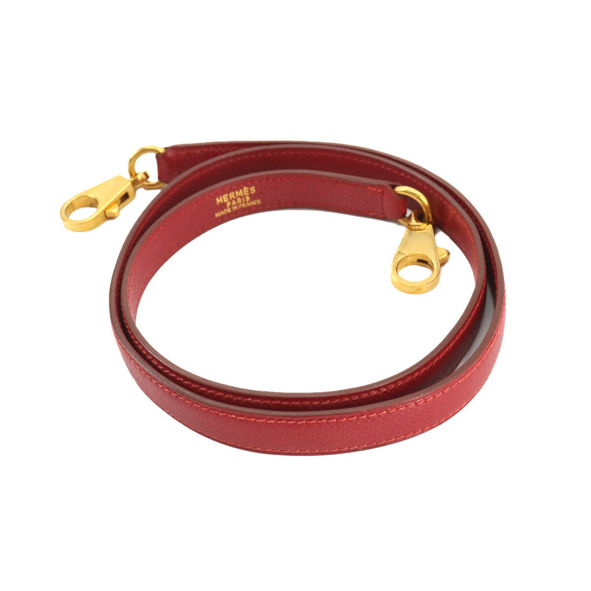 Shoulder strap Coushevel Epsom Red Accessory