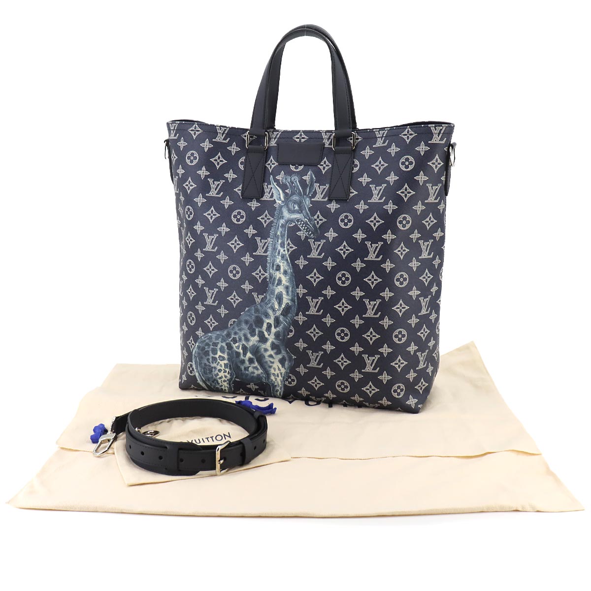 LOUIS VUITTON Monogram Savanna Tote MM 2way Shoulder Bag Uncle M54127