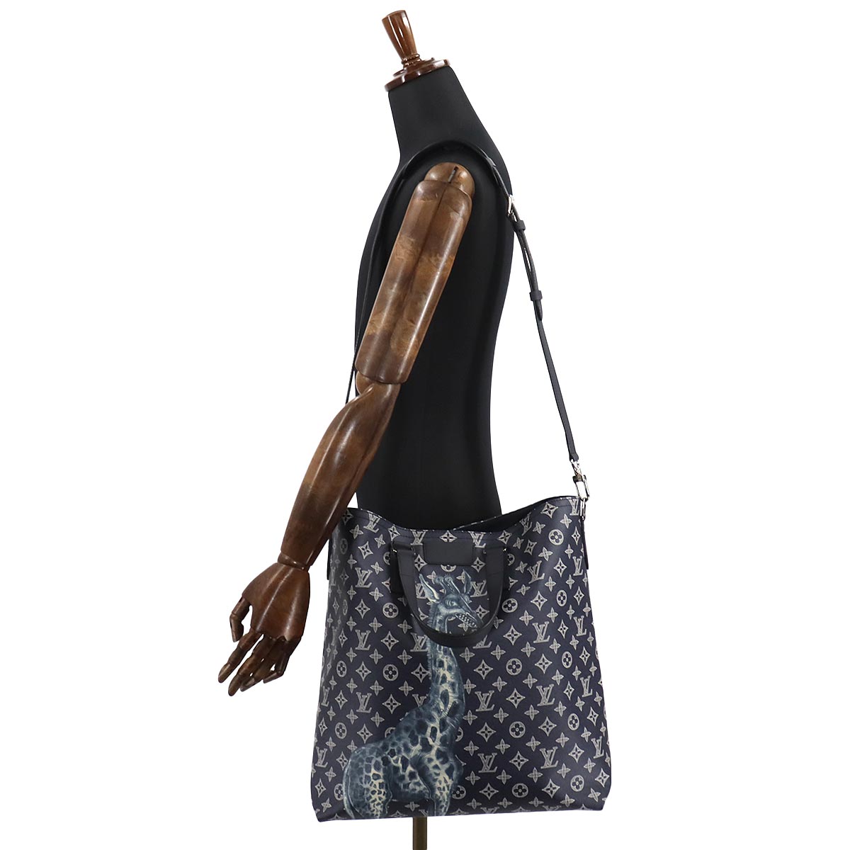 LOUIS VUITTON Monogram Savanna Tote MM 2way Shoulder Bag Uncle M54127