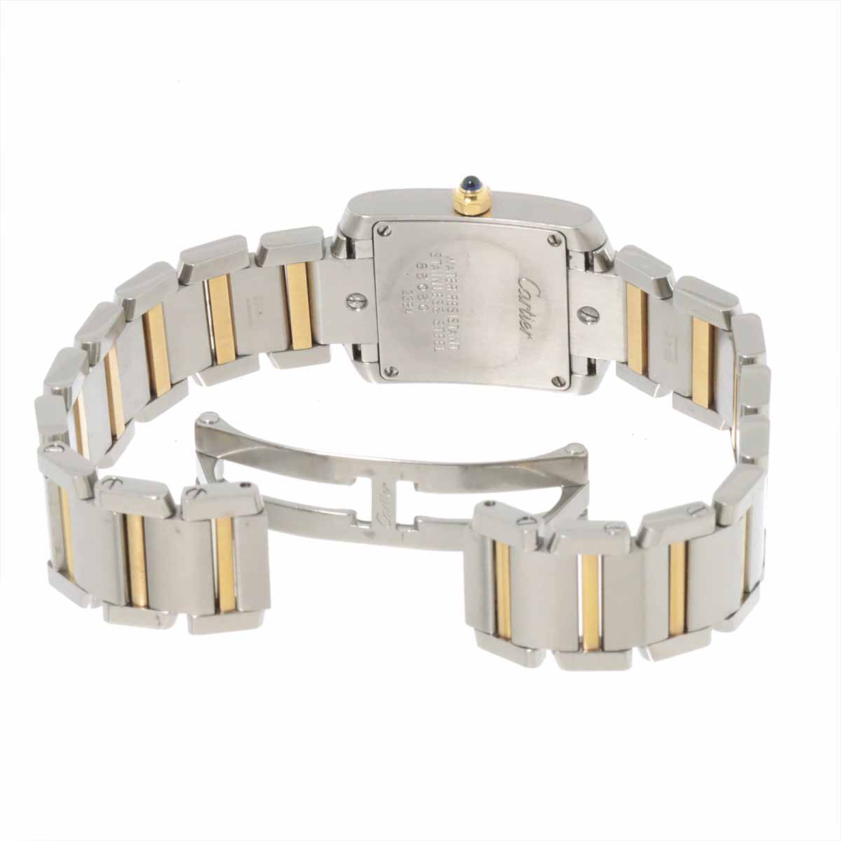 Tank Francaise SM W51027Q4 750 PG Quartz Pink Shell Dial