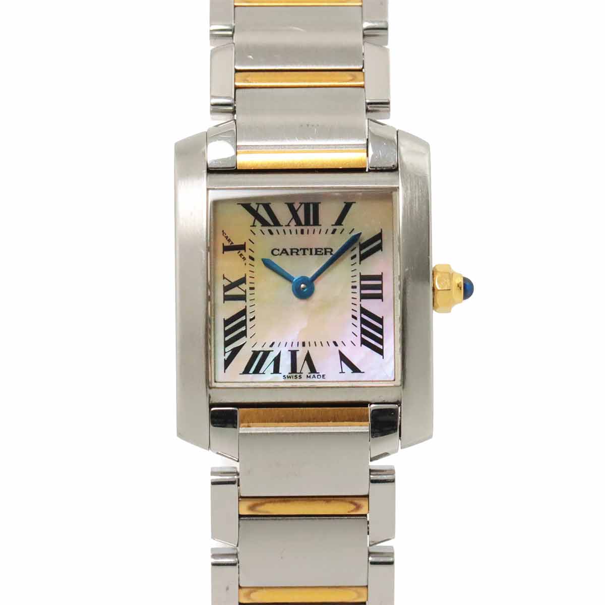 Tank Francaise SM W51027Q4 750 PG Quartz Pink Shell Dial