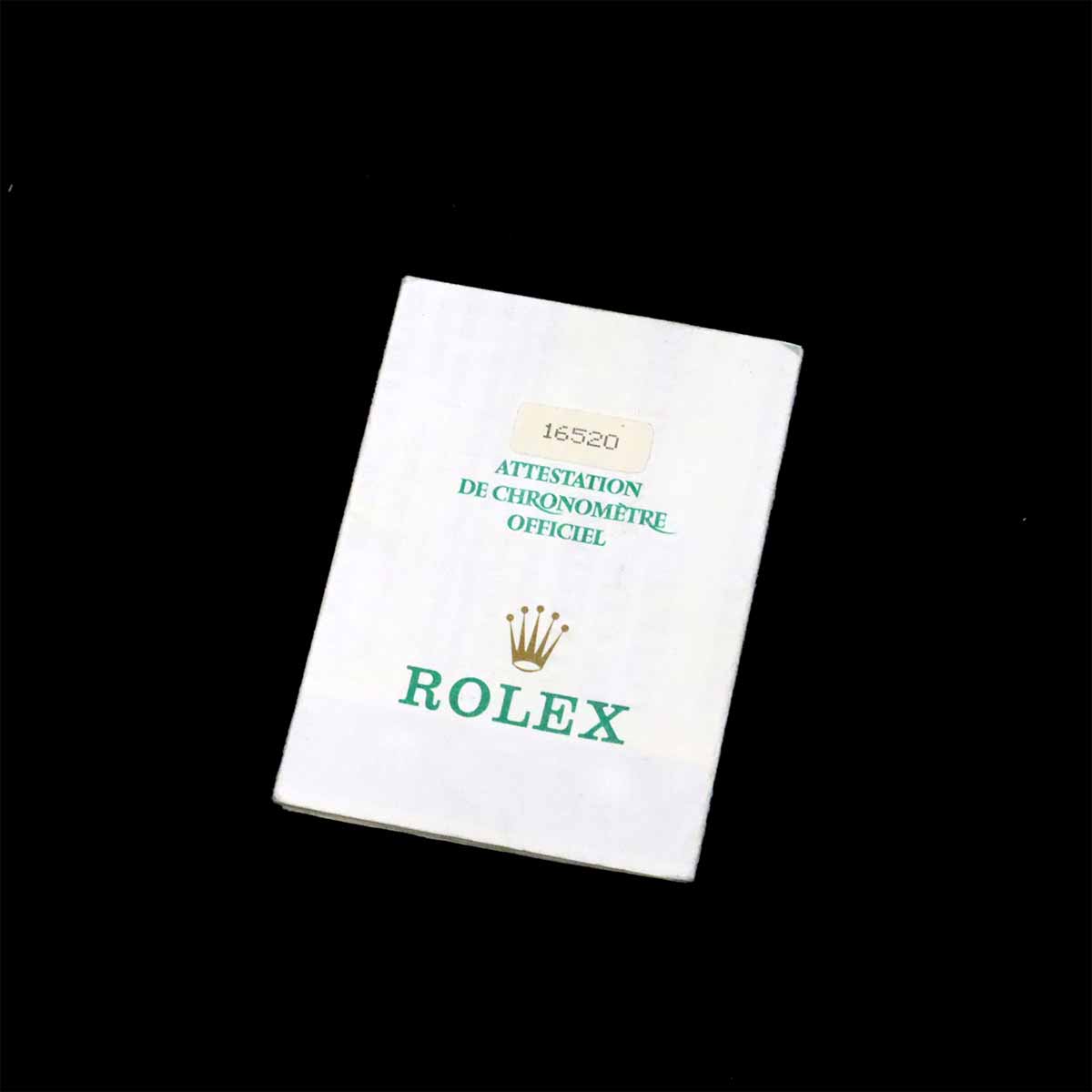 Daytona 16520 Serial P Chronograph White Dial Mens Watch