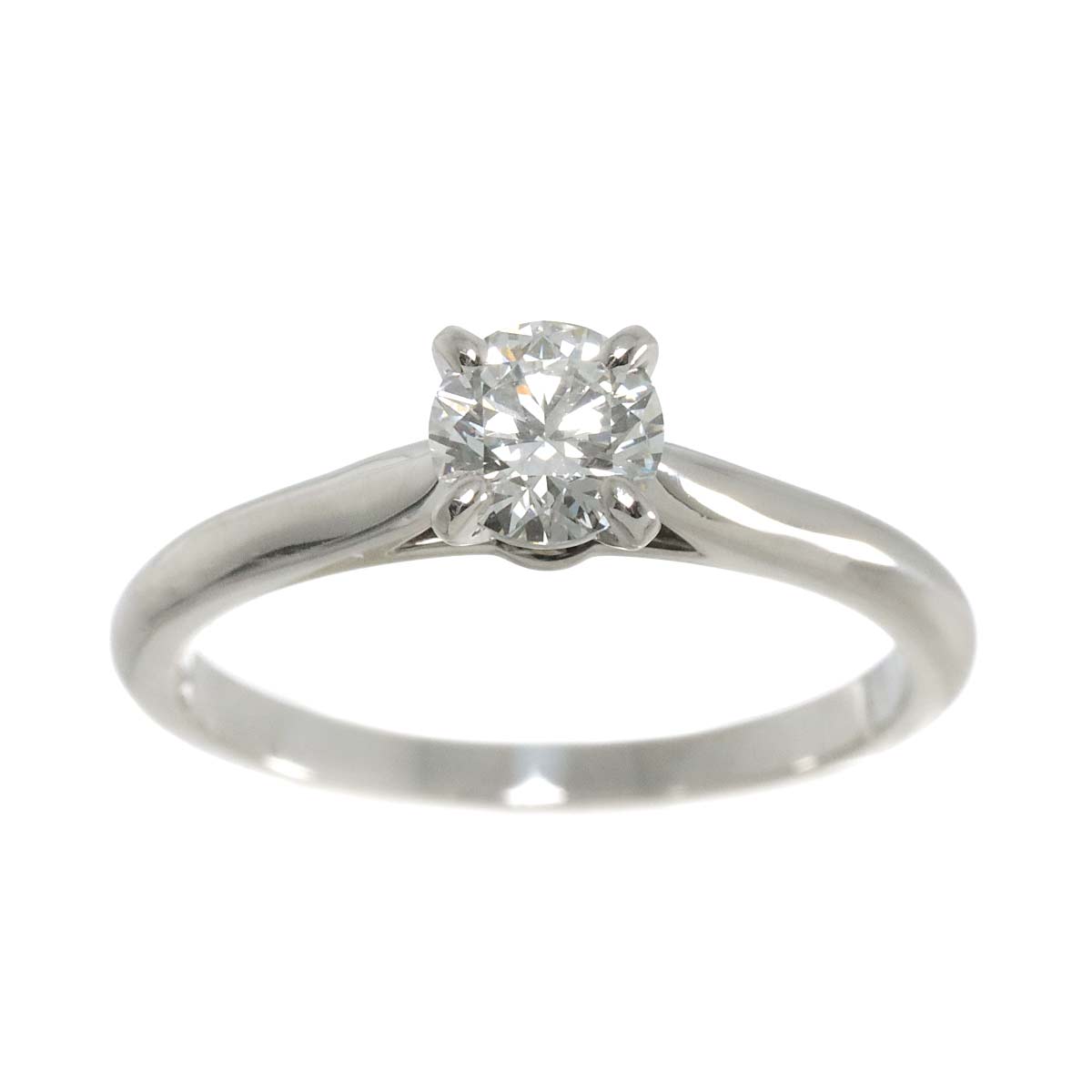 Diamond 0.40ct G/VVS1/VG Ring Pt Size48 4.5(US)