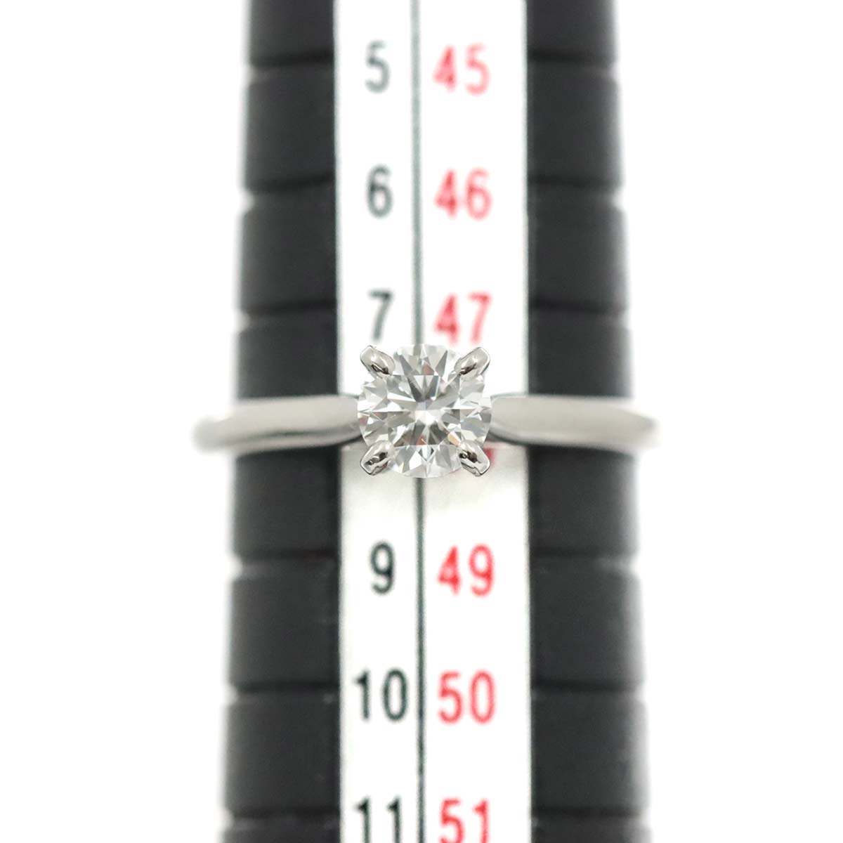 Diamond 0.40ct G/VVS1/VG Ring Pt Size48 4.5(US)