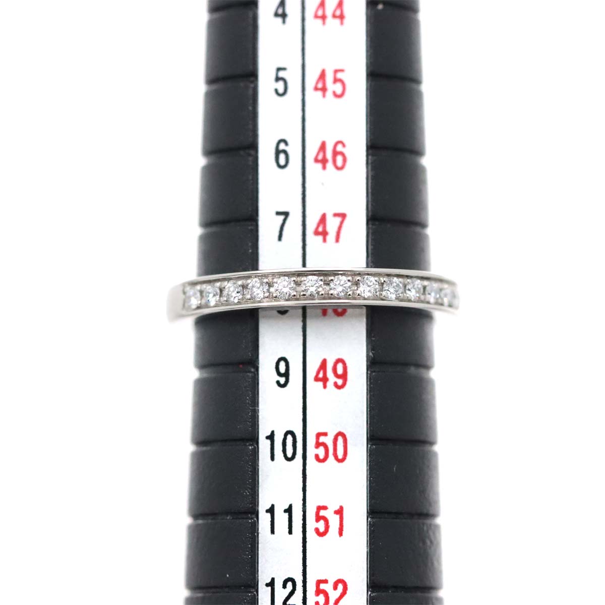 Half Diamond Ring Pt Platinum size48 4.5(US)