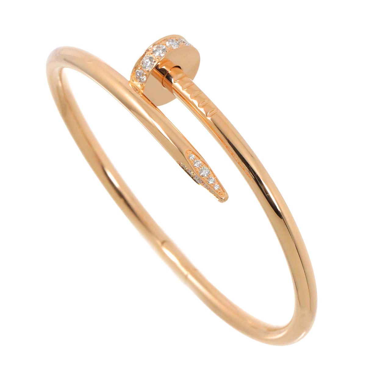 Juste Un Clou Bracelet Diamond 18K Pink Gold 750 size15