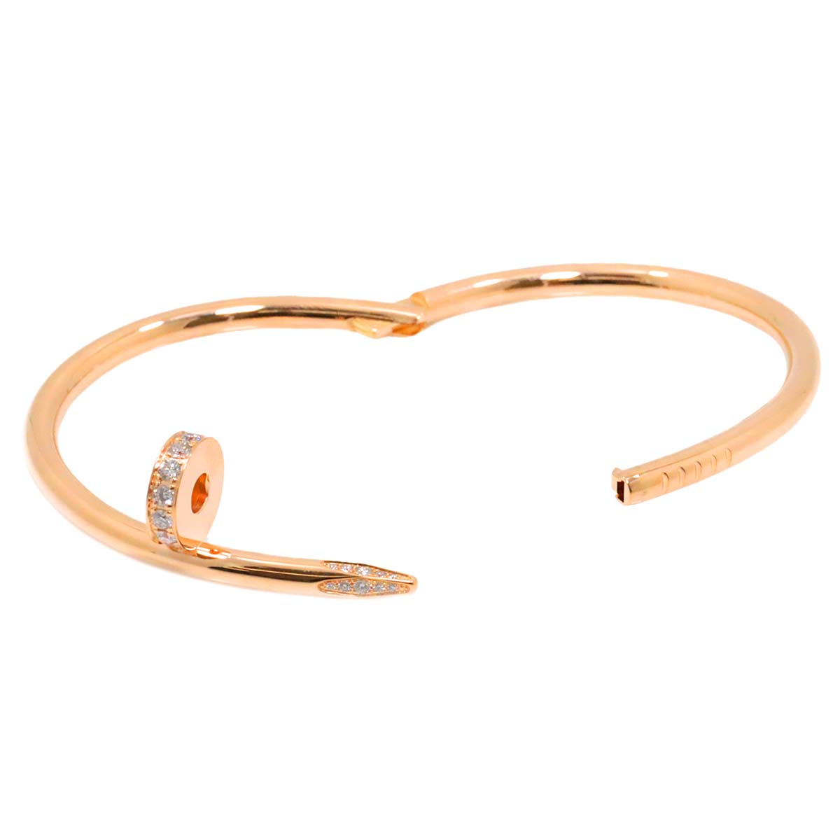 Juste Un Clou Bracelet Diamond 18K Pink Gold 750 size15