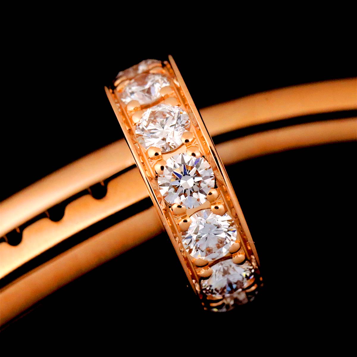 Juste Un Clou Bracelet Diamond 18K Pink Gold 750 size15
