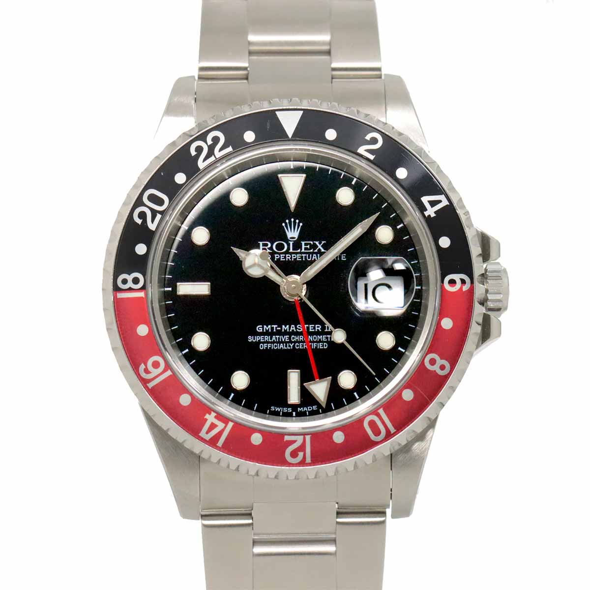 GMT Master II 16710 Serial A Date Black Dial Mens Watch