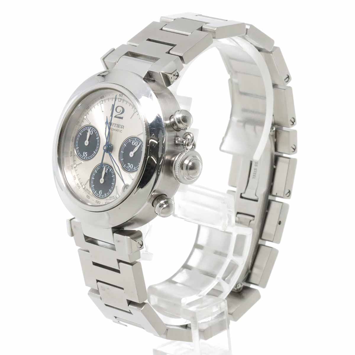 Pasha C Chronograph W31048M7 Automatic Silver Dial Boys Watch