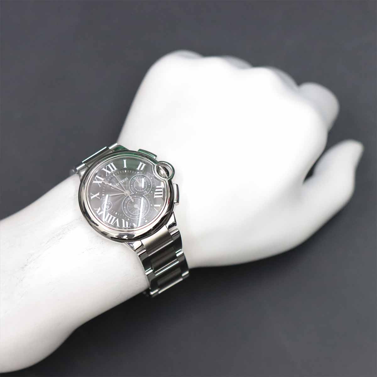 Ballon bleu LM Chronograph W6920025 Automatic Black Dial