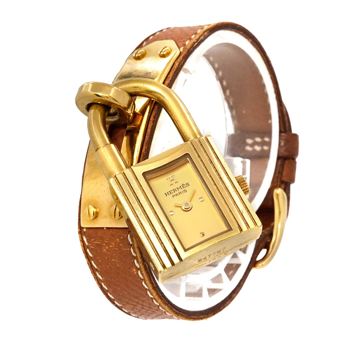 Kelly Watches Quartz Gold Dial Vintage Cadena Ladies Watch